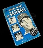 1971 Who's Who in Baseball: Official Lifetime Records of Major League Players B000J0VGPY Book Cover