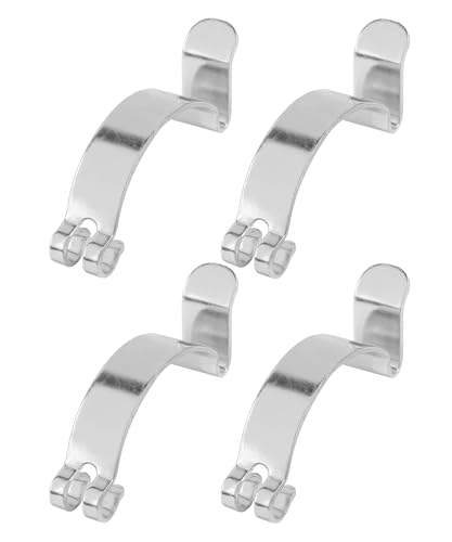 UNLRAE 4PCS Metal Air Filter Clips for Cars