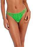 Freya - Brazilian String aus Spitze Temptress, grün, 44-46