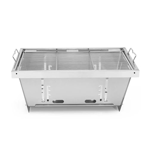 Wiederverwendbarer Tischgrill aus Edelstahl 304, platzsparend, for Camping, Zuhause und Picknicks im Freien