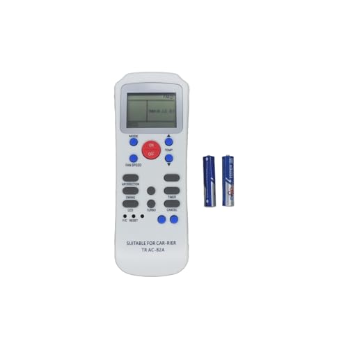 Image of Electronic Spices AC Remote | Compatible with Carrier AC (Model AC-82A) with AAA Batteries
