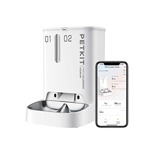 PETKIT a L ^p ^Nw ȑ mZT[𓋍 ^C}[ X}zǗ 2WAYd IOS AndroidΉ {ΉAv GEMINI (5L)