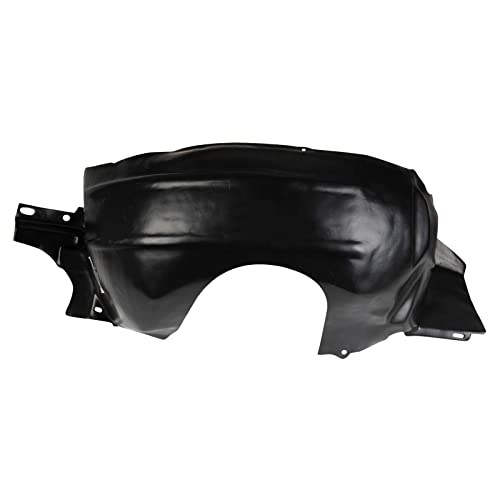 Image of TRQ Front Inner Fender Liner Set Compatible with 1994-1998 Ford Mustang FO1250110 FO1251110