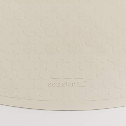 Sealskin Rubelle Ant-Slip Mat, Rubber, Beige, 52 x 0.4 x 52 cm