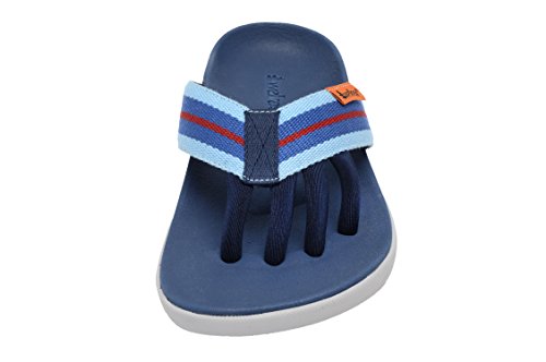 Wellrox Women's Evo-Casey Blue/Light Blue Casual Sandal 11