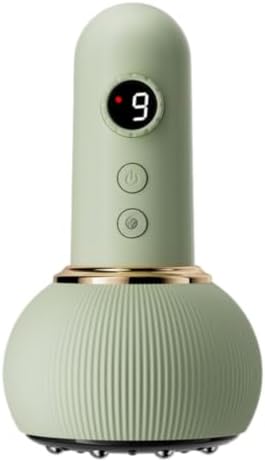 电动 Guasha Tool 刮痧仪拔罐一体机经络刷揉腹仪腹 Portable Handheld Neck, Shoulder, Back Massager image 3