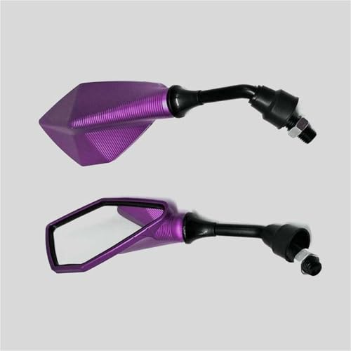 Rétroviseurs Moto Universels 8 10 mm Noirs adaptés pour Scooter et Moto SR 50