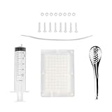 QKFON Caviar Maker Set, 100 agujeros Maker Molecular Gourmet Herramientas Caviar Drop Kit Caviar Maker Esferificación cuentagotas Hogar Suministros de Cocina