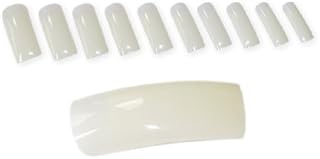 500 pieces tips Classic spot Premium Professional NATURAL in 10 sizes (0-9) with light C-curve in ABS quality