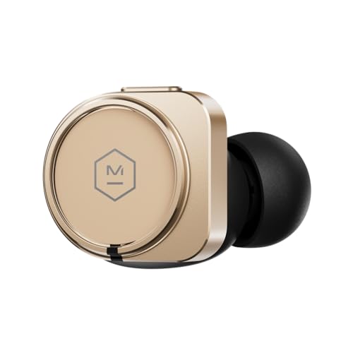 Image of Master and Dynamic MW09 True Wireless Earphones Bluetooth Noise Cancelling Headphones /Earbuds Gold