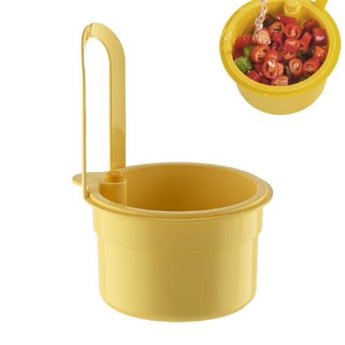 Zetqhuu Cesta Colador para Fregadero de Cocina,Capturador de Residuos de Comida Autolimpiante para Fregadero - Colador Desechos Frutas Verduras Cocina Pequeños Espacios Casa Dormitorio Apartamento