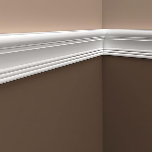 Moldura para pared Profhome soluciona paredes agrietadas con espuma 4