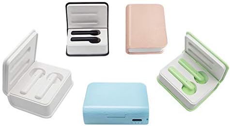 M1014 KDH Tech Wireless Bluetooth Earbuds - Wireless Earphones Kids Children & Adults Colours Voice Assistant Auto Pairing Unique Charging Case Handsfree (White)