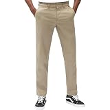 Dickies Sherburn Hombre Chino Caqui 31 97% algodón, 3% elastán Recto
