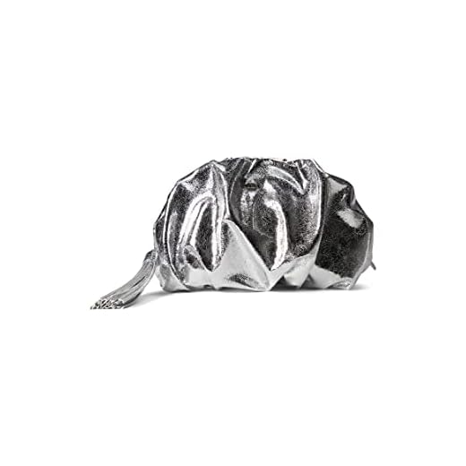 Rebecca Minkoff Ruched Clutch for Women - Quality Leather Purses for Women, Women’s Clutch Purse, Designer Purses for Women, Handheld Purse & Clutch Wallet