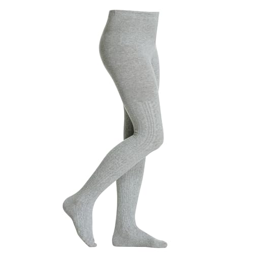 Zando 1 Pack Baby Tights Cable Knit Tights for Toddlers Infants and Kids Cotton Leggings Stockings for Girls Pantyhose 0-12T