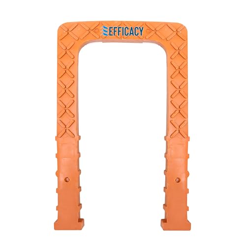 Image of Efficacy PVC Foot Steps Suitable for Under Construction Sites, UG Sump Tank, Swimming Pools, Over Head Tanks & Man Holes | Industrial Foot Steps Underground Water Tank use Size-10mm - 5Pc