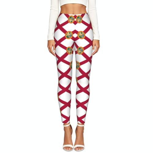 Leggings de la bandera de Florida para mujer: dile adiós a los pantalones rígidos en el gimnasio 2