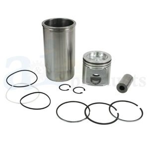 Compatible with John Deere Tractor Piston Liner Kit Part No RE530616, HCRE-530616, RE516227