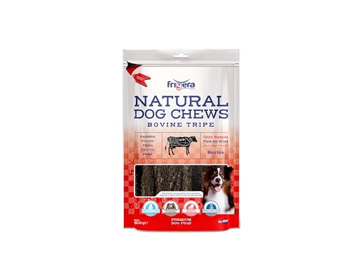 Frigera Pansen 500g – Rind, Natürliche, Proteinreiche Leckerlis für Hunde, Gluten- und Getreidefrei, Hochwertige Hundesnacks ohne Zusatzstoffe