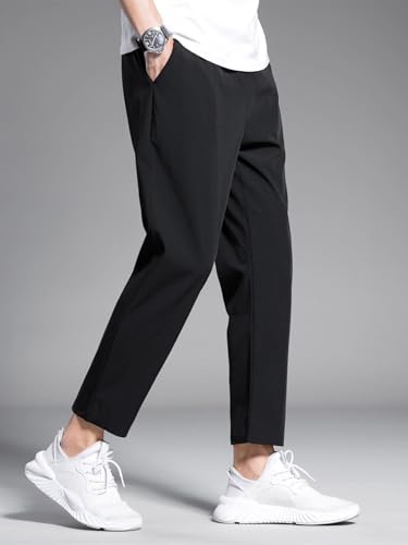 Image of GRECIILOOKS Men's Regular Fit Low Rise Polycotton Cargos | Cargo Track Pant | Loose Fit | Regular Trouser (Available in Plus Size)