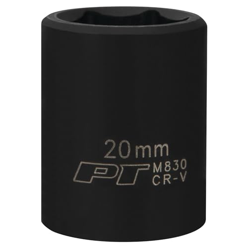 Image of Performance Tool M830 1 /2 Drive 6-Point Impact Socket, 20mm