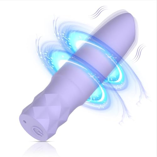 YIBINKG Waterproof 10 Modes Quiet Powerful Handheld Bull.et Tool Rod Travel Portable for Women Pleasure Handheld Personal for Quick Relaxation (A04)