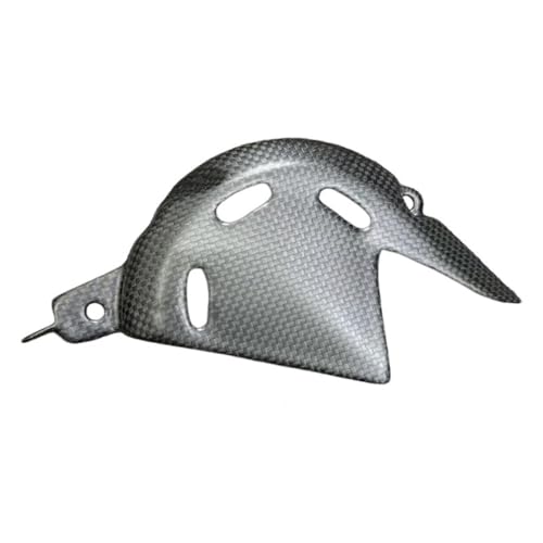 Couvercle stator moteur carbone Panigale V4R 2018-2024 et cache pignon chaîne Streetfighter