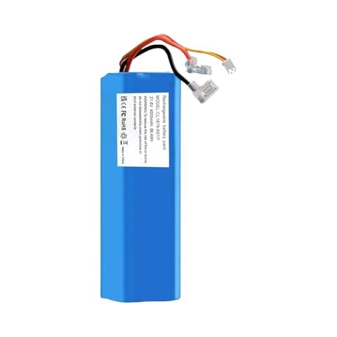 Moccdor 4.0Ah Cordless Vacuum Battery Replacement for Tineco, Compatible with Tineco Floor ONE S3, Floor One S3 Breeze Vacuum Cleaners, 21.6V Li-ion Battery Cover