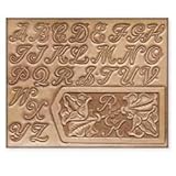 Tandy Leather 1' Plastic Alphabet Template 72283-00
