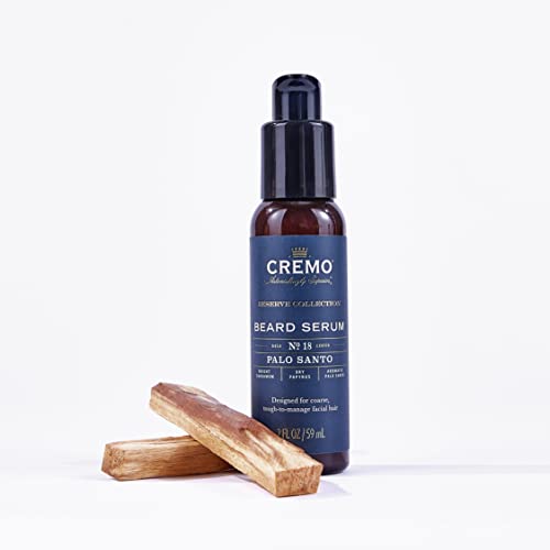 Cremo Beard Serum, Palo Santo Reserve Collection - Restores Moisture, Softens And Reduces Beard Itch For All Lengths Of Facial Hair, 2 Fluid Ounces #TOP4