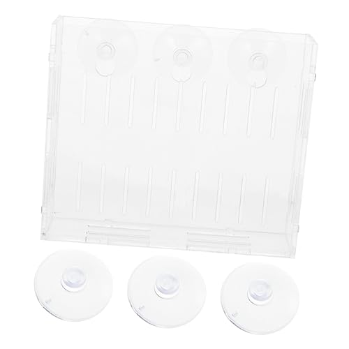 SEWOART 水槽水生カ ディスプレイ水族館 ボウル 水族館用水草ホルダー 小さな水槽 コーラル 立つ ミニ水生植木鉢 水草立て サンゴラック 水槽フレーム Transparent