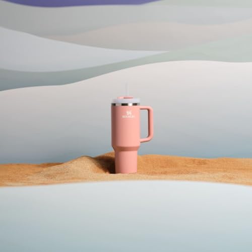 Image of STANLEY Quencher H2.0 Tumbler with Handle and Straw 40 oz | Flowstate 3-Position Lid | Cup Holder Compatible for Travel | Insulated Stainless Steel Cup | BPA-Free | Exclusive Sienna