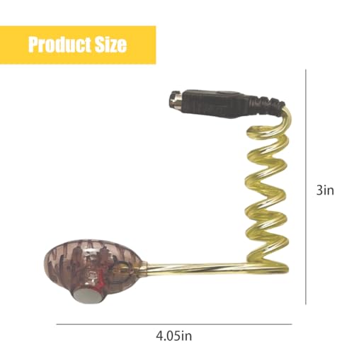 Image of GBA LED Worm Light Attachment - Game Boy Advance Screen Lamp, Flexible Plug-and-Play Illuminator, Powered by Console, No Batteries Needed, Assorted Color