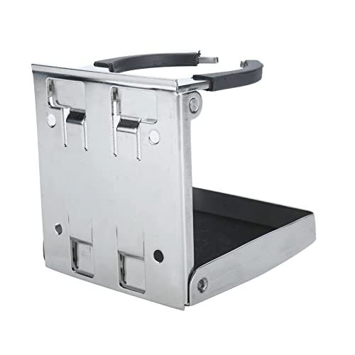 Portavasos Plegable Acero Inoxidable Ajustable para Vehículos miniatura 4