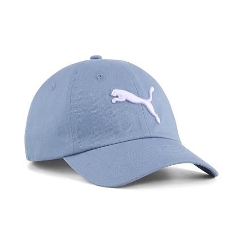PUMA Unisex Adult's Essentials Cat Logo Baseball Cap, Cool Blue, One Size