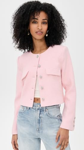 endless rose Women's Tweed Buttoned Jacket2