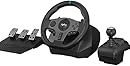 PXN Steering Wheel Gaming for PC V9 Gaming Steering Wheel 270/900 Degree Racing Wheel with Pedals and Shifter for Xbox One, Xbox Series S/X, PS4, PS3, Switch
