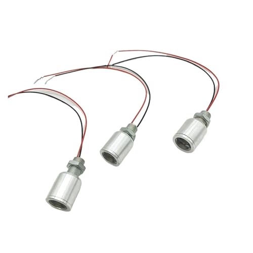 eufeifeiegds LED�V��~�j�X�|�b�g���C�g3w DC12V DC24V�@�B�ݔ��������f���V���[DIY�X�|�b�g���C�gM8�l�W(Blue,DC24V)