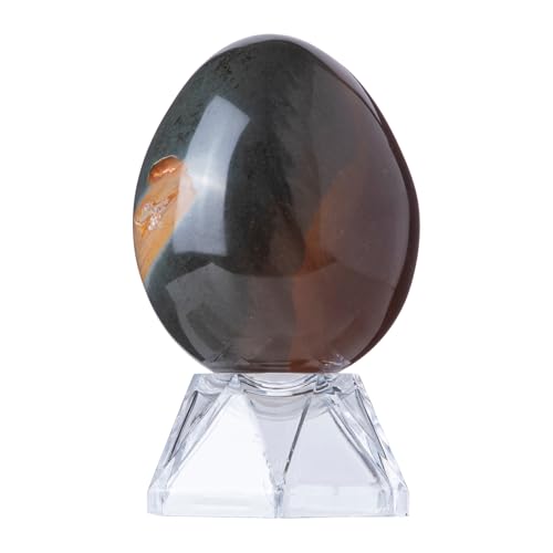 Œuf japonais en cristal de l'océan avec support cadeau de Pâques - 2