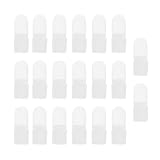 AKOOSY 20 Stück Nagellackschutz aus Kunststoff für Maniküre mit Einfacher Anwendung und Schutz bei Nassem Nagellack für Selbstgemacht Nail Art Zubehör