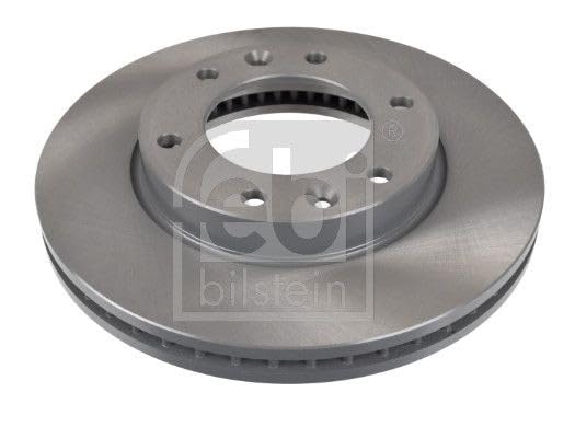 2x FEBI BILSTEIN Disco de freno Delantero Ø300mm Espesor: 28mm Corona de Agujeros - Ø: 140mm ventilación interna 108555 Compatible con KIA CARNIVAL/GRAND CARNIVAL III VQ