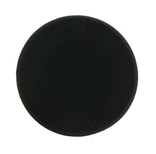 Boina de Espuma Preta 3 pol Black Finishing Lake Country