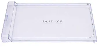 WHITEFLIP Acrylic Freezer Door Compatible for Whirlpool GEN Y Direct Cool Fridge Refrigerator (Clear)