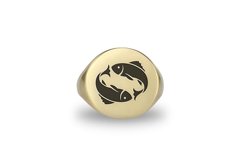 Bague de déclaration audacieuse Poissons or 14k style décontracté