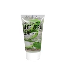Urban Hydration Bright & Balanced Aloe Vera Leaf Facial Gel Moisturizer | Lightweight, Hydrates, Reduces Inflammation, Helps with Acne, Benefits For Smooth Skin, All Skin Types | 2.5 Fl Ounce
