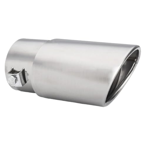 Embout silencieux d'échappement universel 14.5cm pour tuyau de voiture rond de 2.4 pouces
