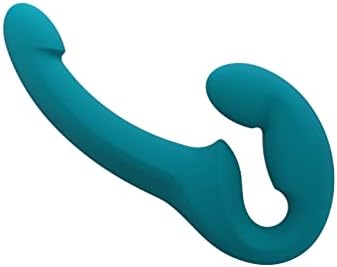 Fun Factory Adult Toys | 'Share Lite' Double Dildo Sex Toy for Women | Strapless/Strap On Dildo Couples Sex Toys (deep sea Blue)