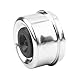 RhinoTuning 2 Stück Satz 62mm Staubkappe Fettkappe OD 68mm ID 62mm Schutzdeckel Radnabe Kompatibel mit Lastkraftwagen/Anhänger/Boote (Chrom Mit Stopfen)