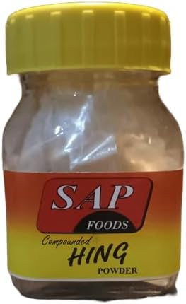 ENTERPRISES Sap Foods Asafoetida Hing Jar(25G)-Strongest Compounded Pure Hing Powder(Pack 1)